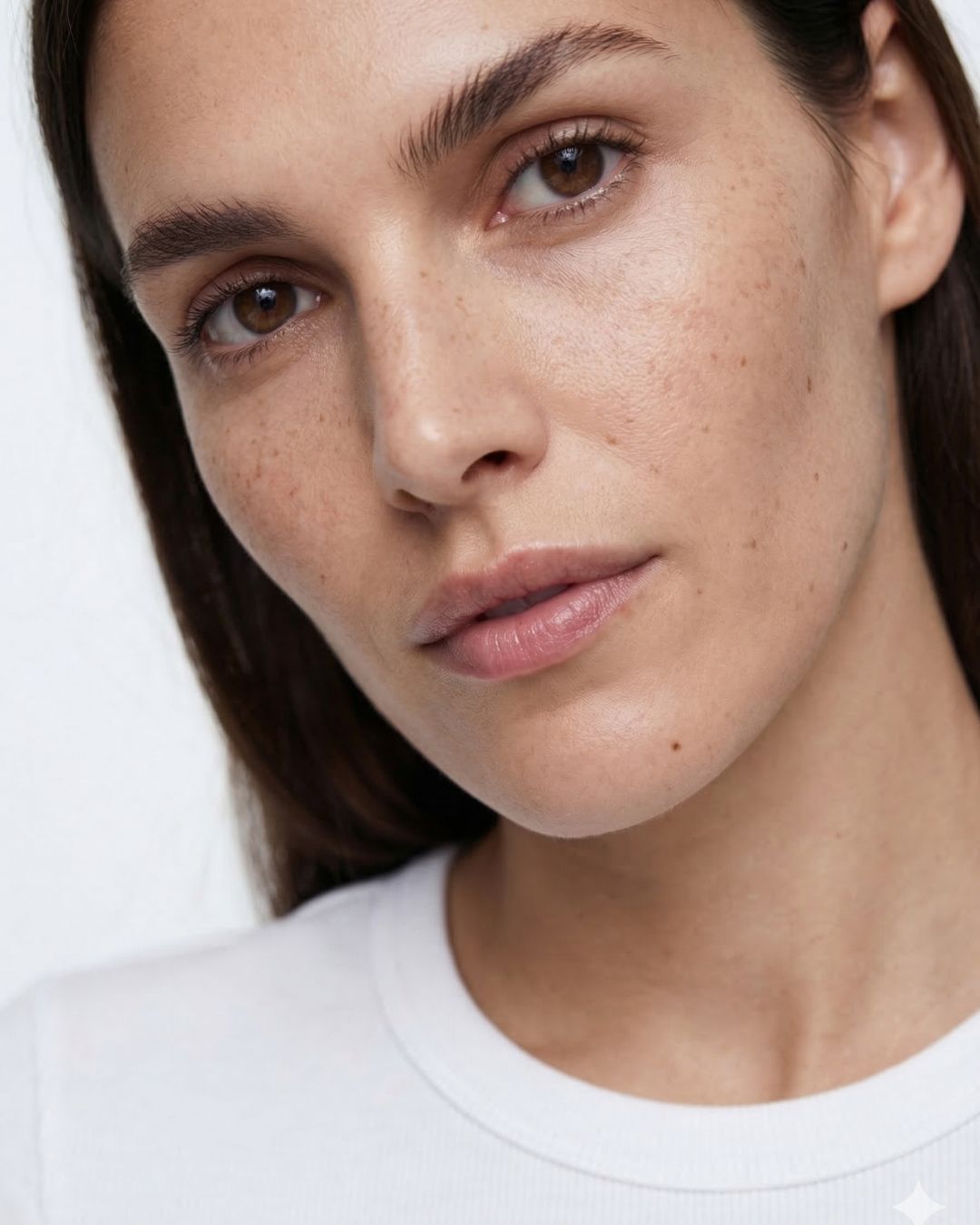 Teint terne et irrégulier