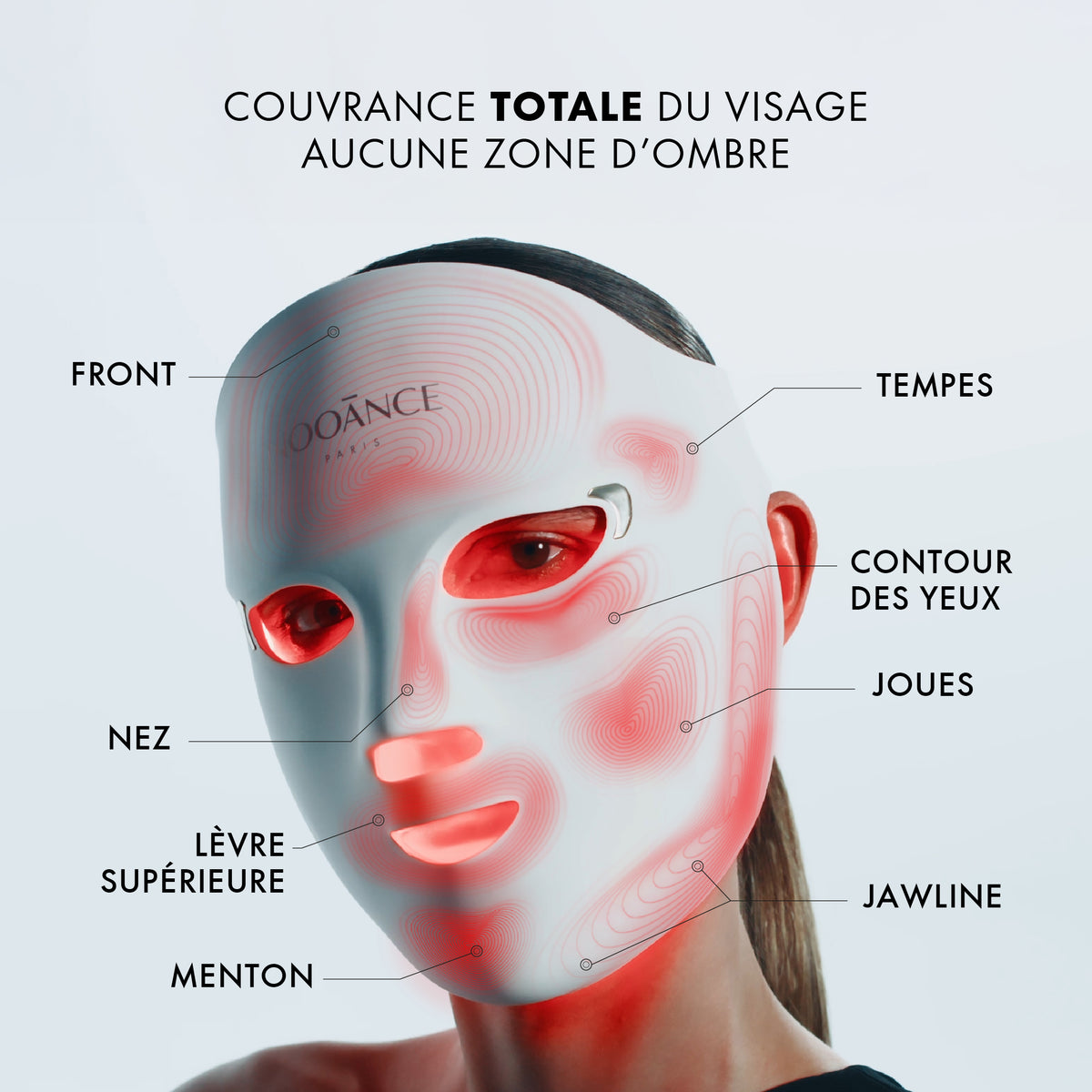 Led Nisoje Masque LED Visage - Luminothérapie rouge – NOOANCE PARIS
