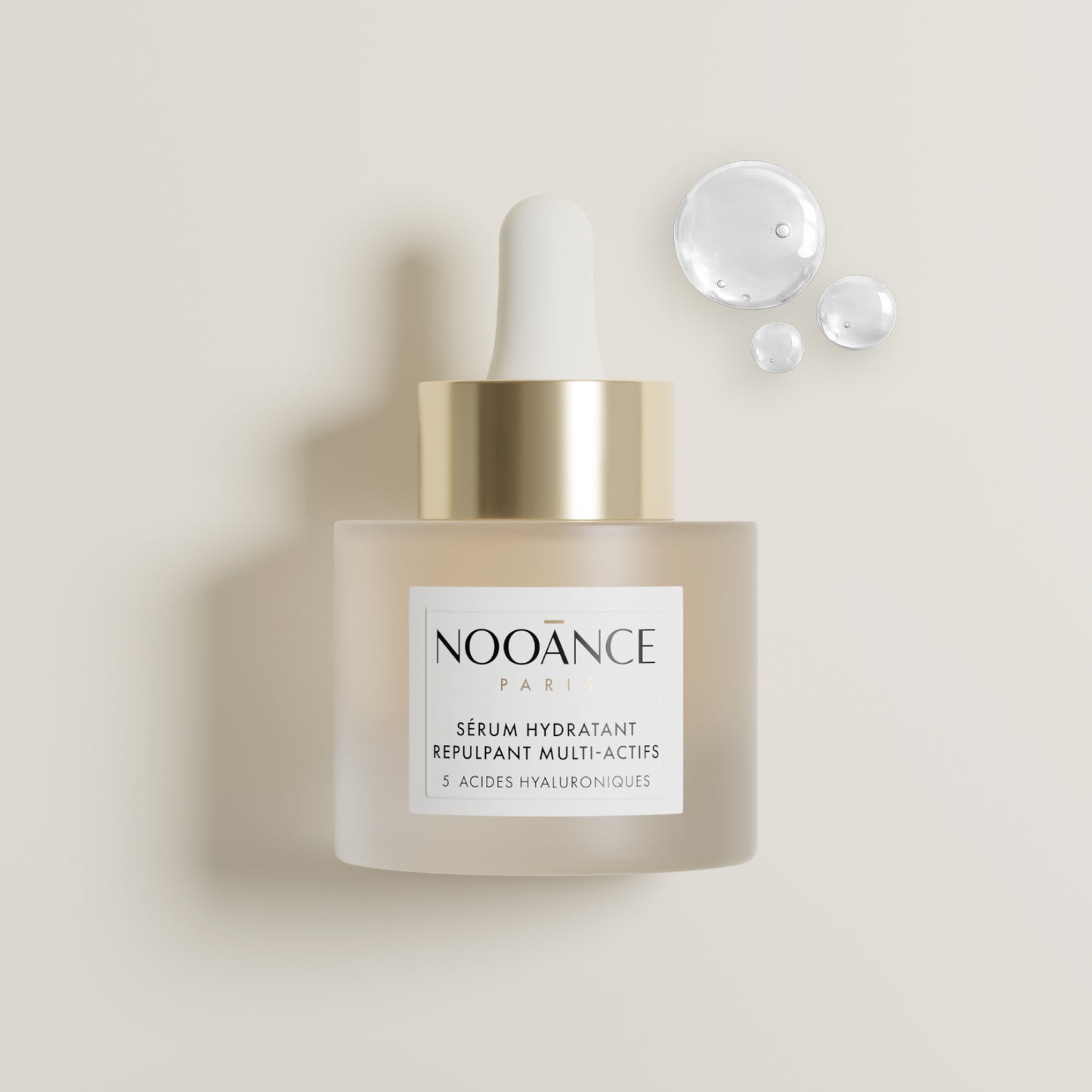 Multi-active serum with 5 hyaluronic acids