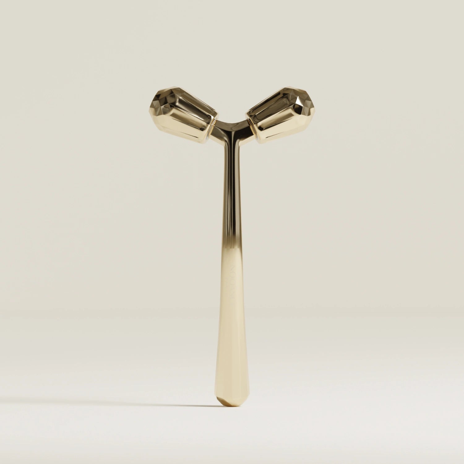 Roller massant et drainant pour le visage