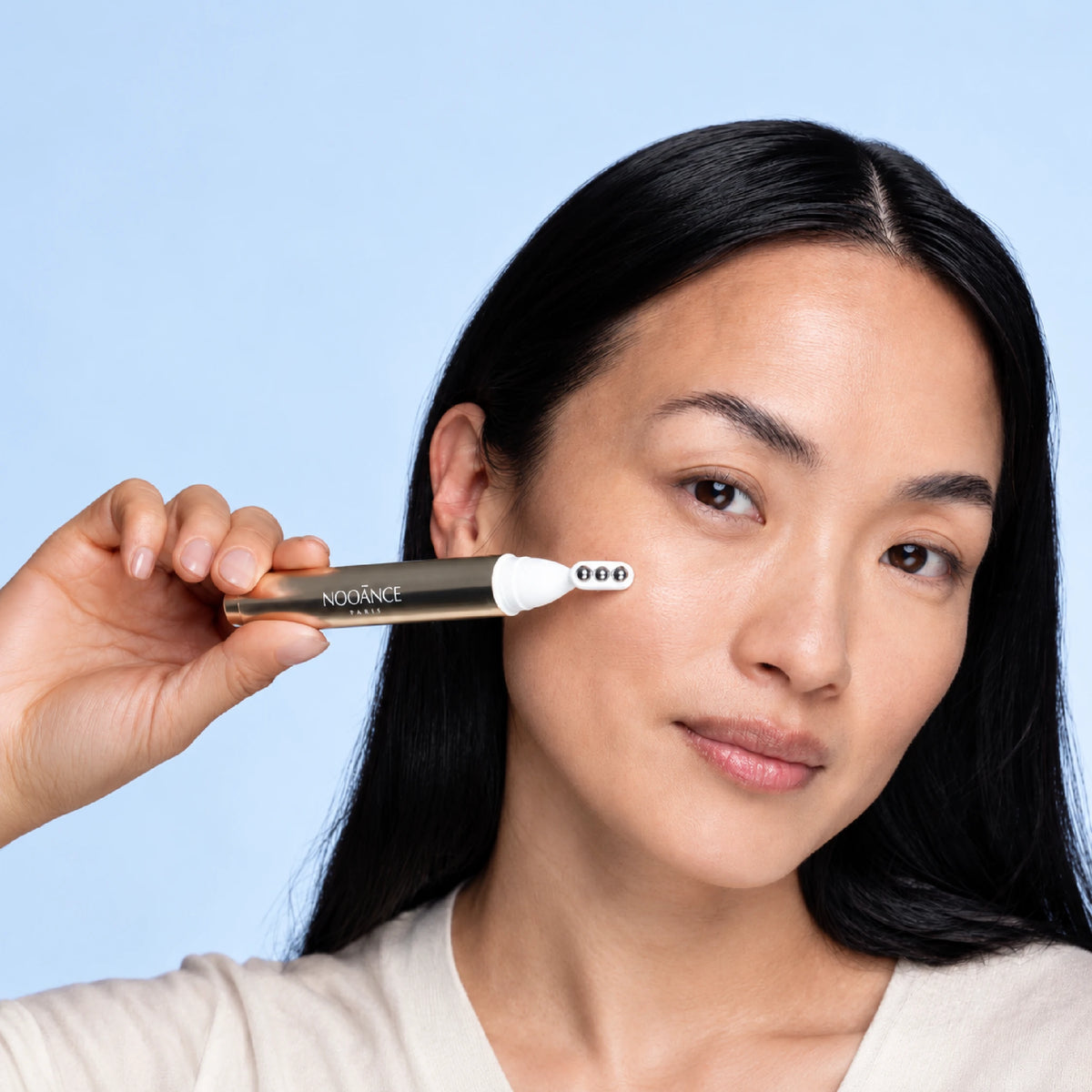 Augmented Anti-Aging Duo for Face and Eyes